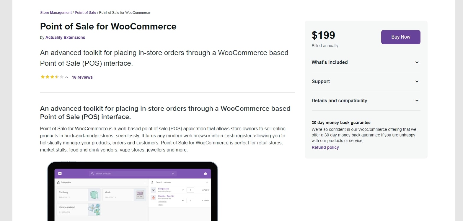 Point of Sale for WooCommerce