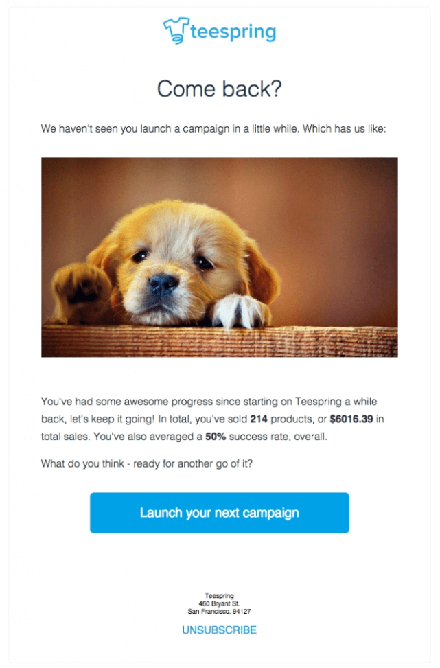 utilize email marketing for the long run: Win-back emails