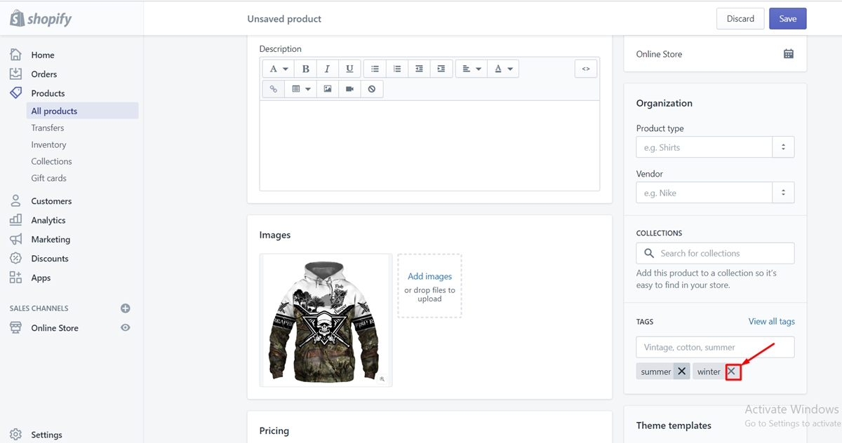 shopify bulk tag editor