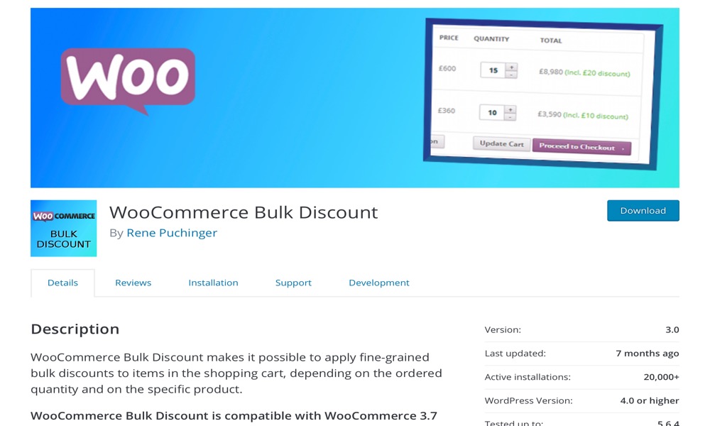 WooCommerce Bulk Discount