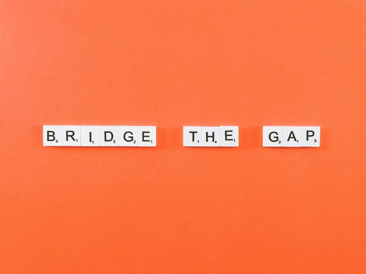 Devise and implement a plan to bridge the gap