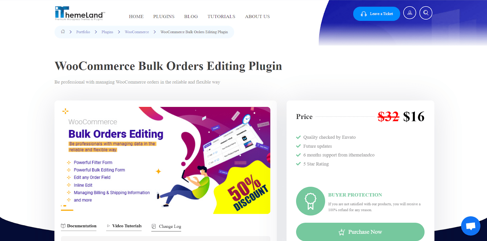 WooCommerce Bulk Orders Editing Plugin