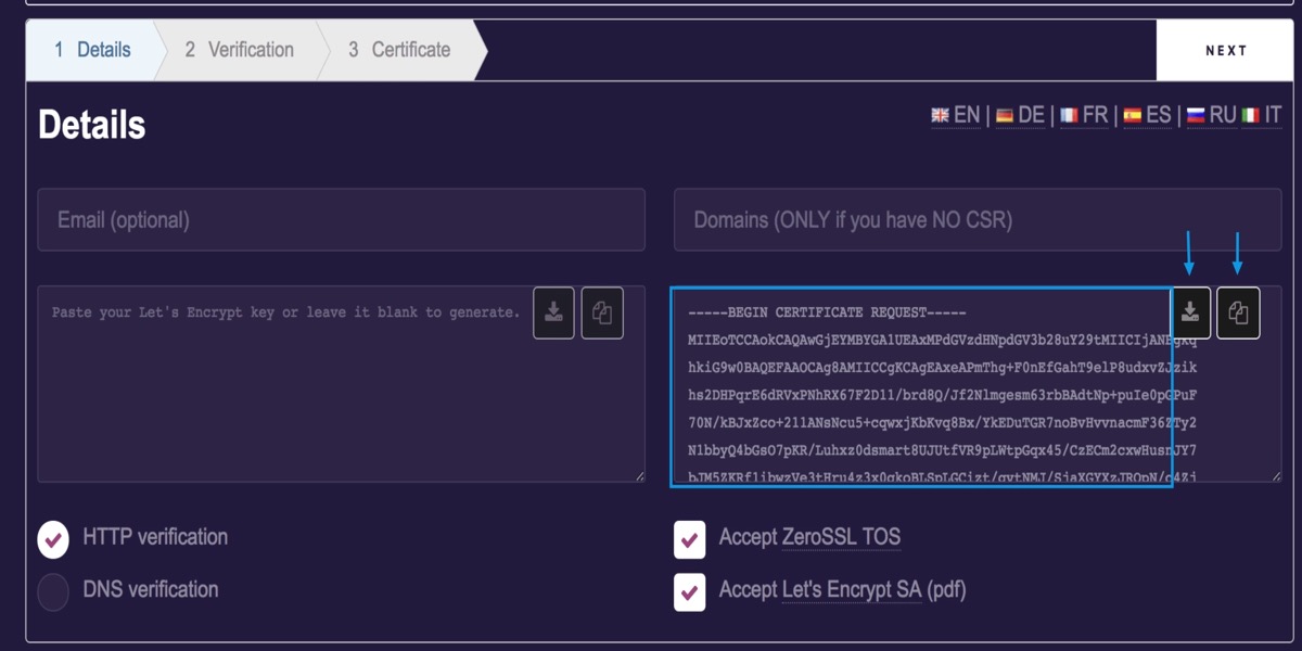 Set up SSl plugin