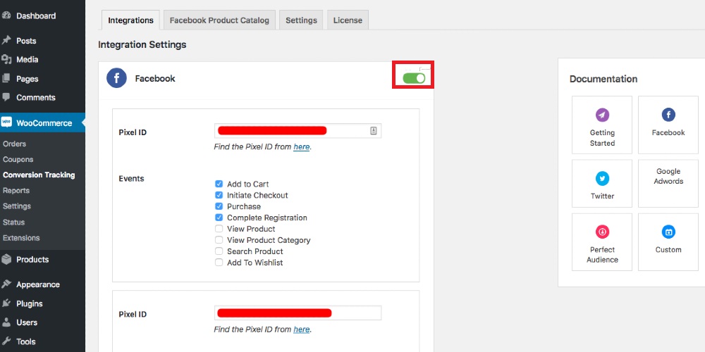 Track conversions on Facebook