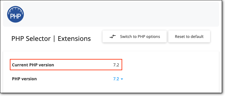 Use cPanel