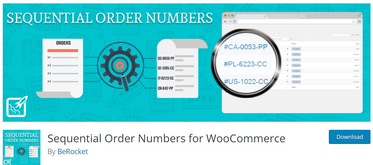 Sequential Order Numbers for WooCommerce