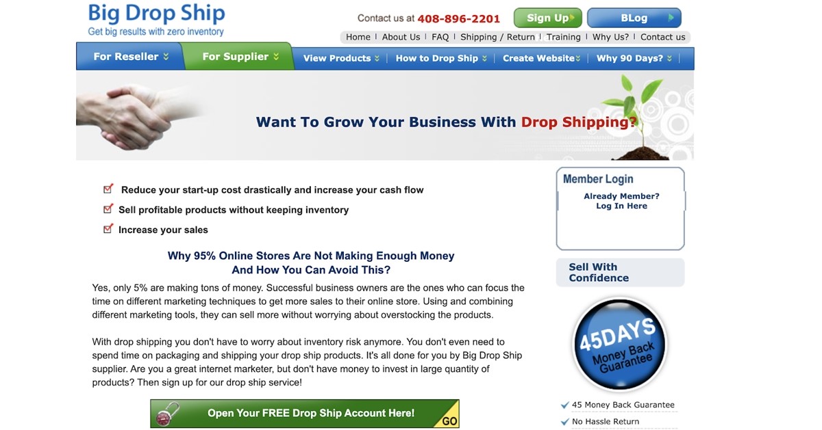 Best free Dropship companies: Big Dropship