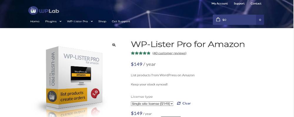 WP-Lister for Amazon
