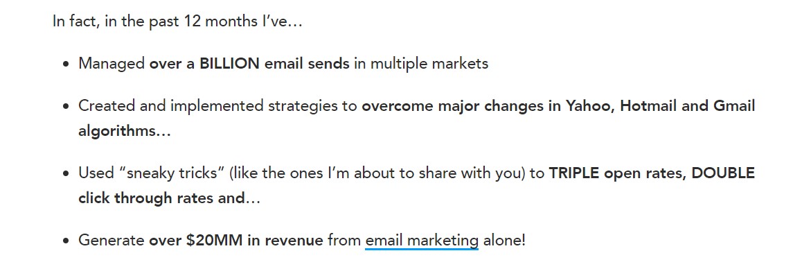 email marketing case study 2020
