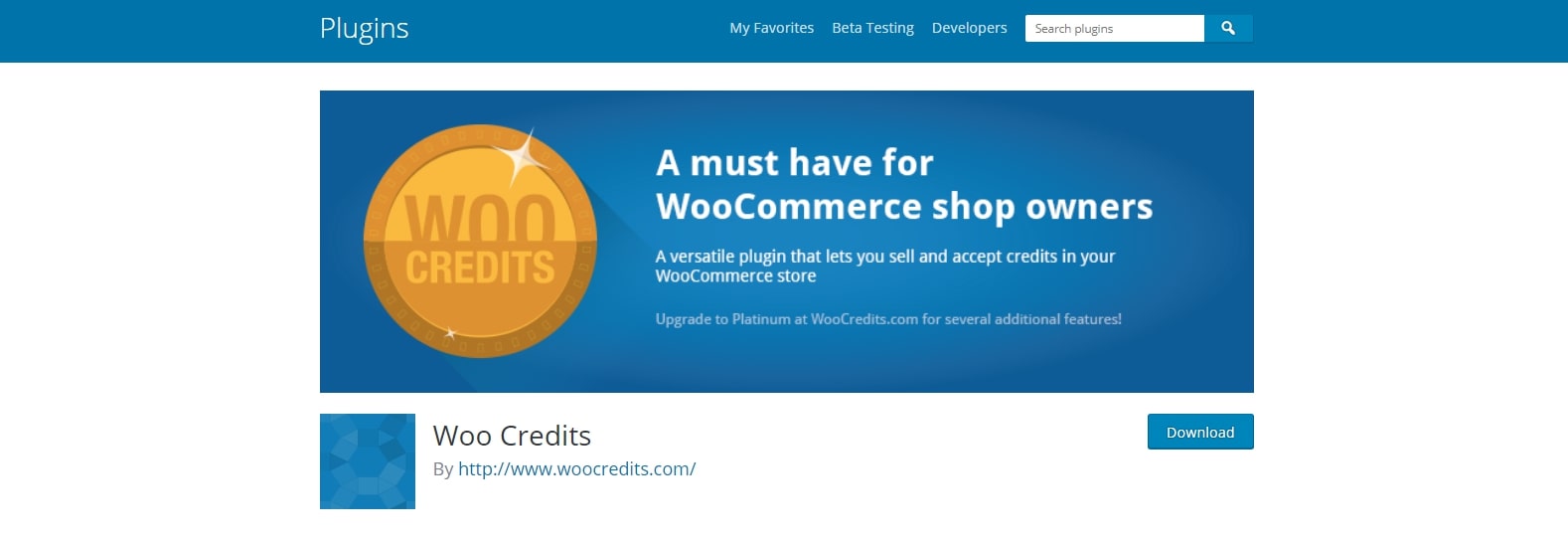 WooCredits