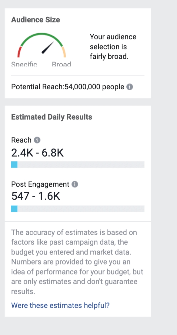 Use Instagram for business: audience size