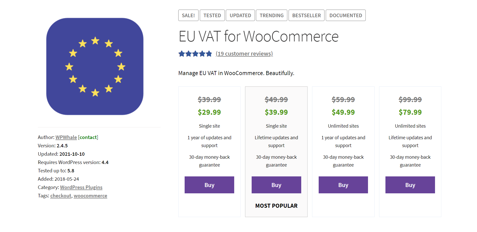 eu vat for woocommerce