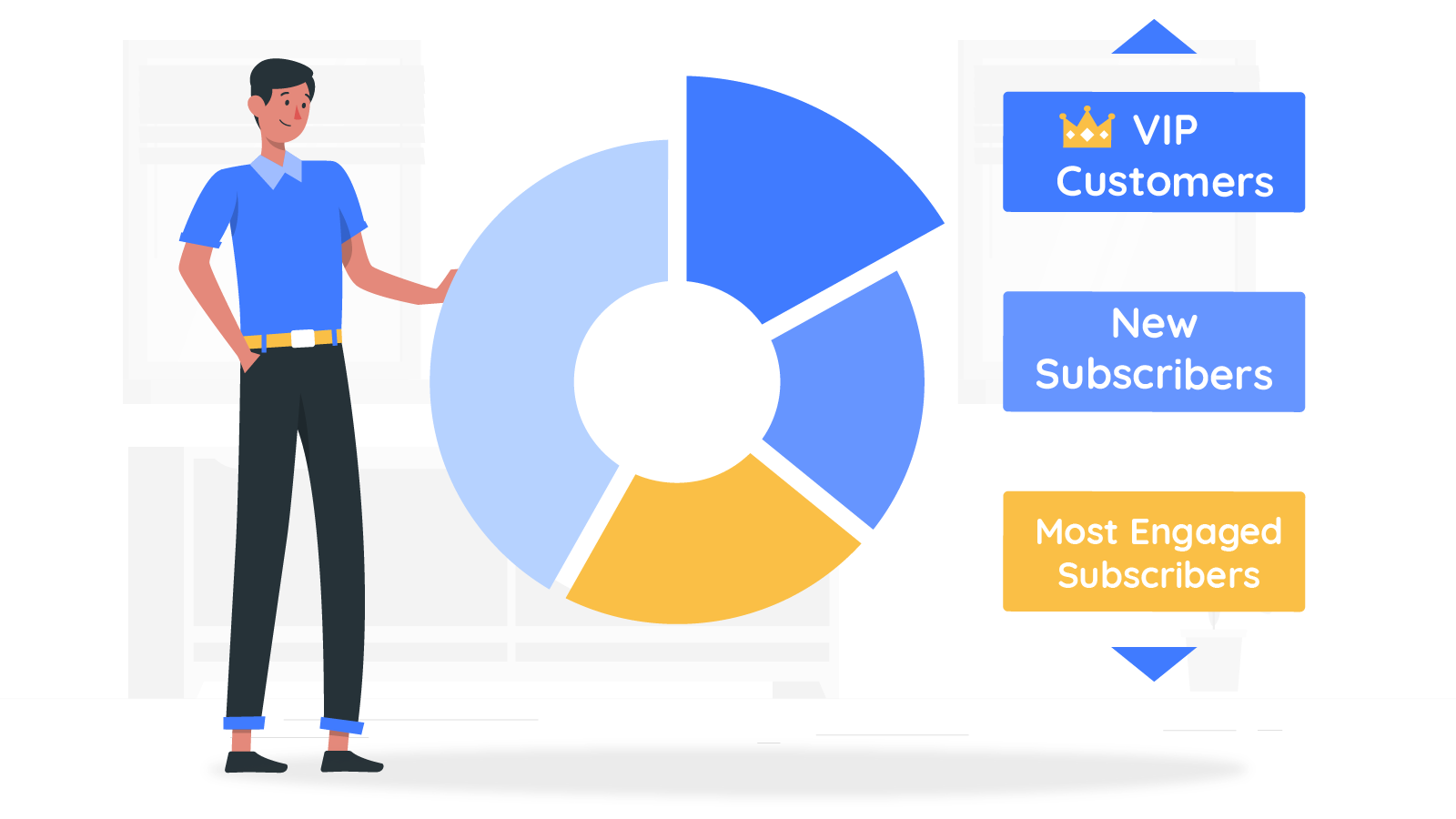 Pre-created most common segments