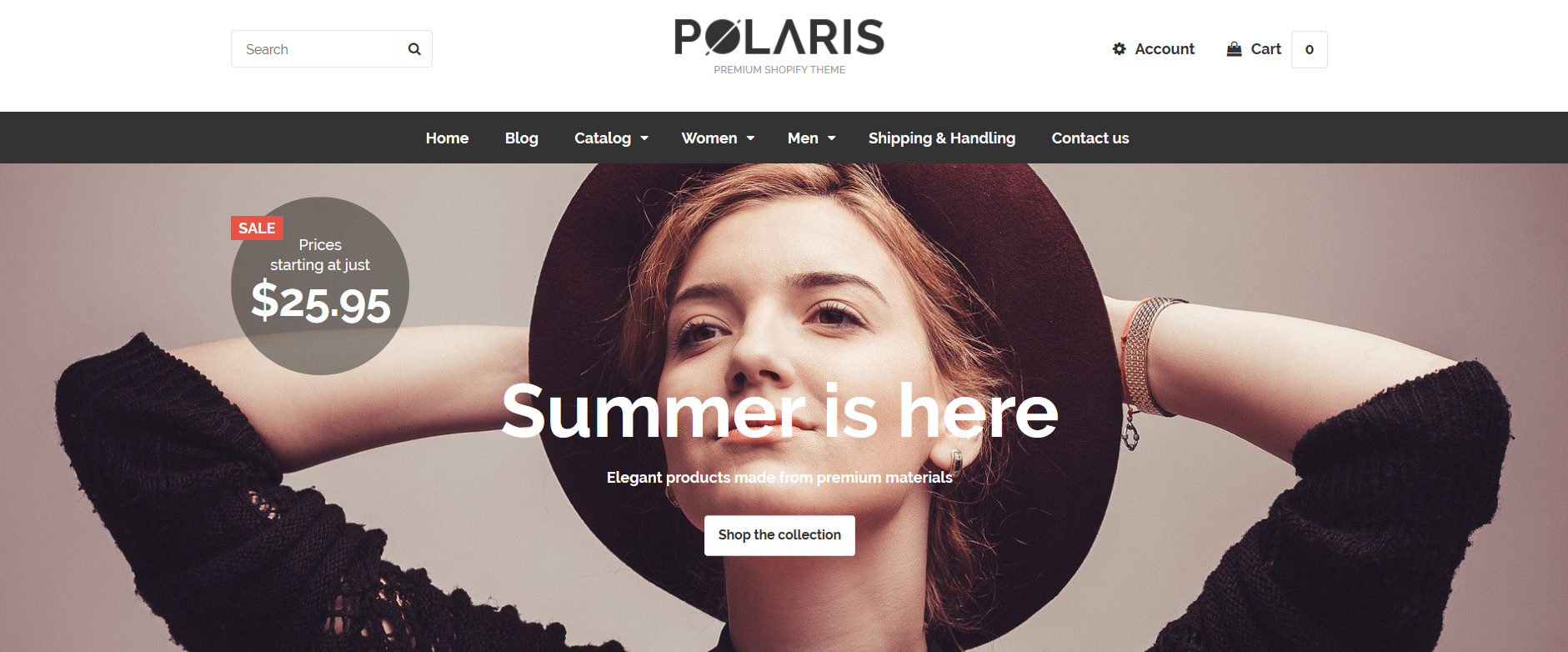 Polaris theme is highest converting themes on shopify