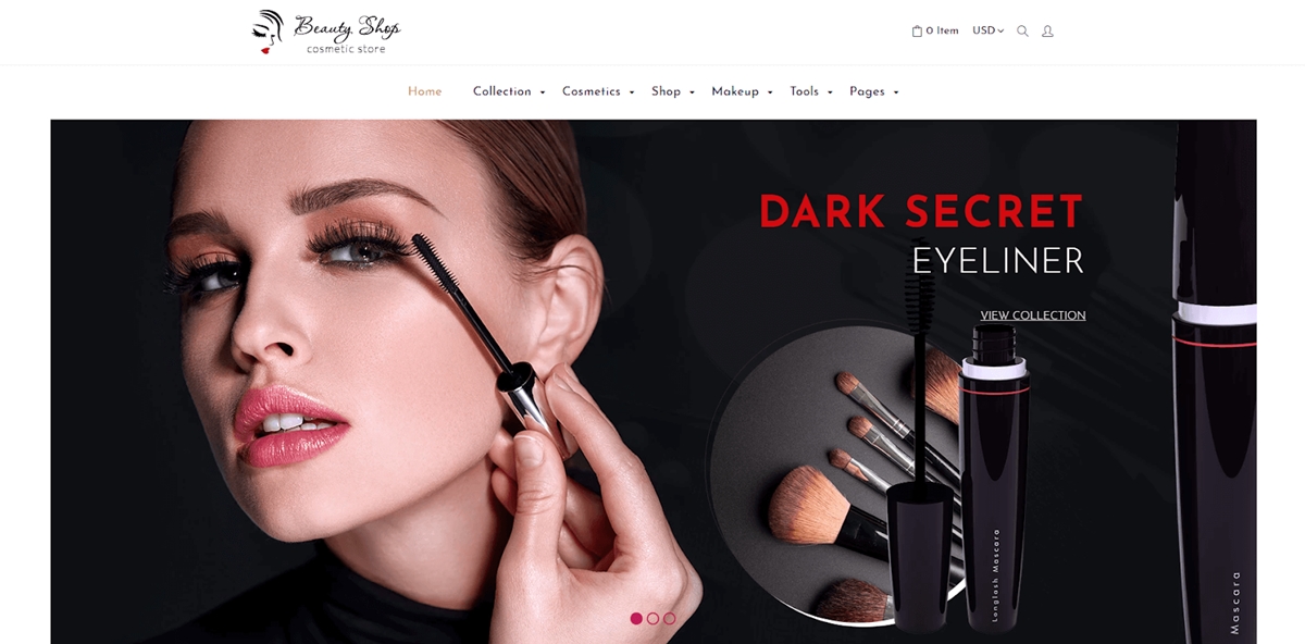 Best Shopify Themes/Templates - Beauty Store theme