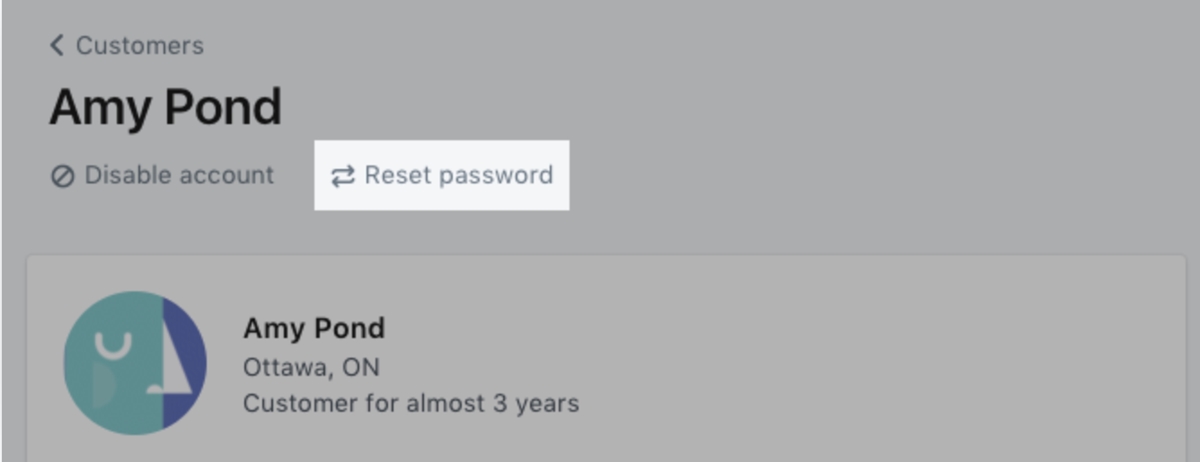 Reset Password