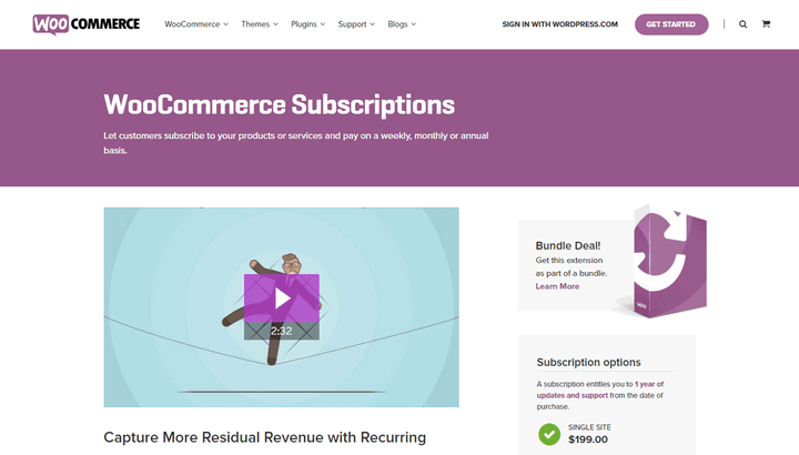 WooCommerce Subscriptions