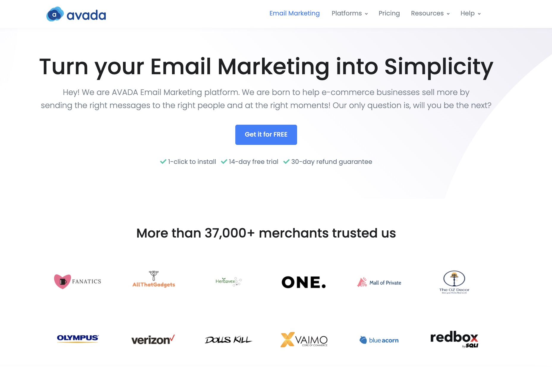 Avada Email Marketing, Automation, SMS, Pop-up