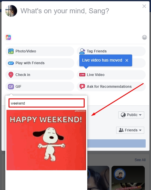 How to share your GIF on Facebook – Knowledgebase