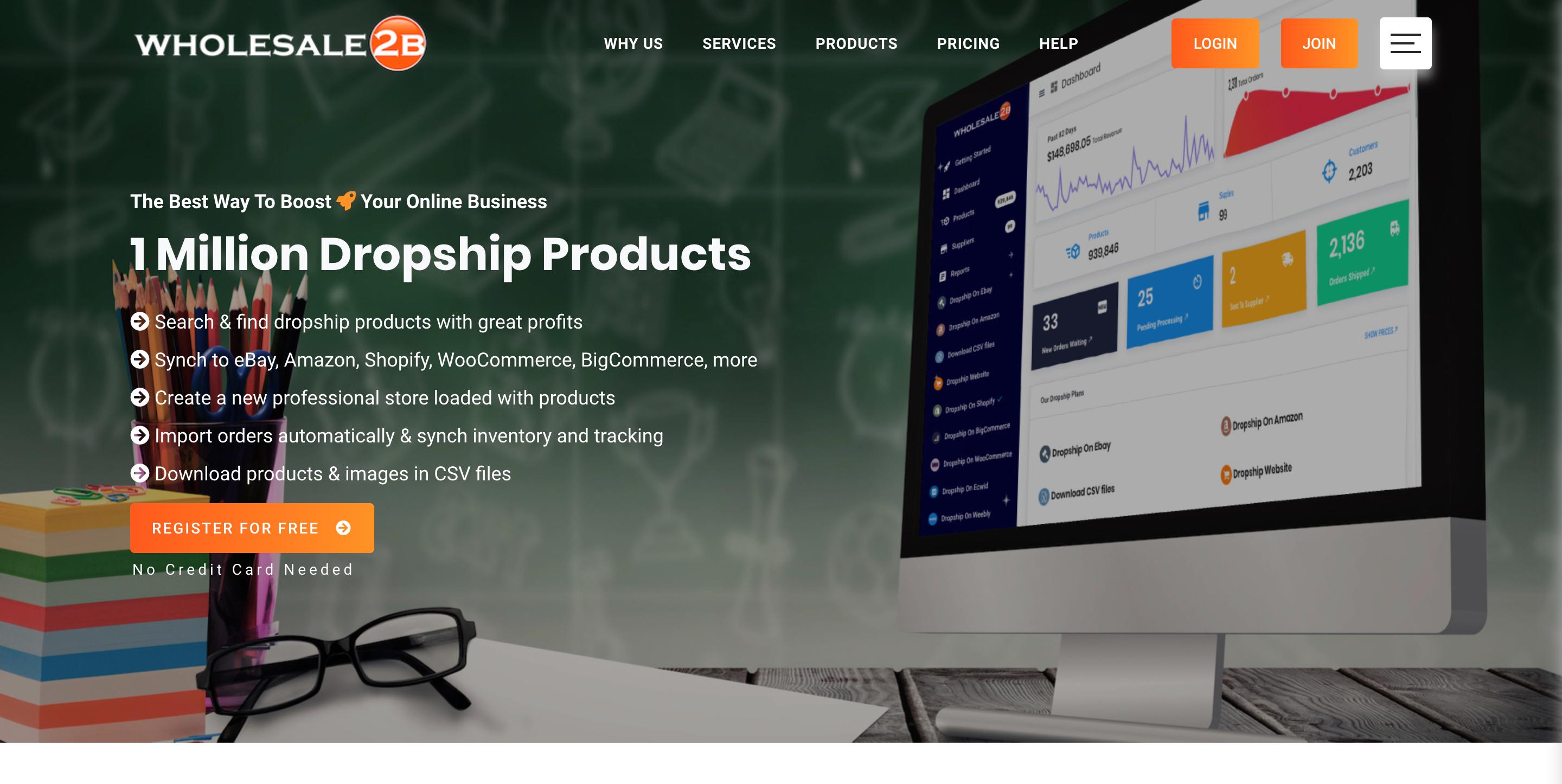 Wholesale 2B dropshipping suppliers in the USA