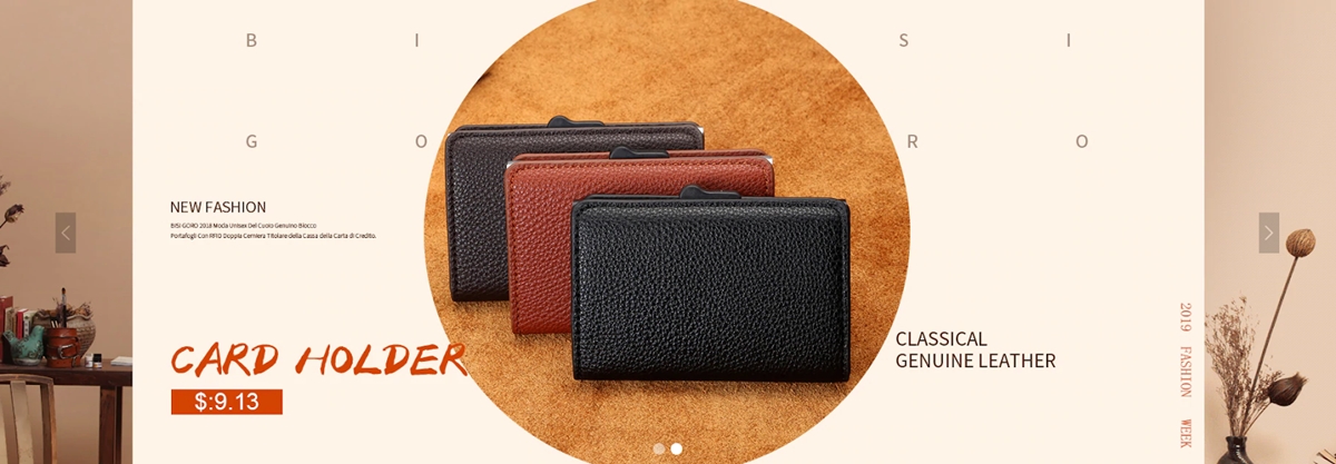 Best dropshipping Fashion products: RFID Wallet