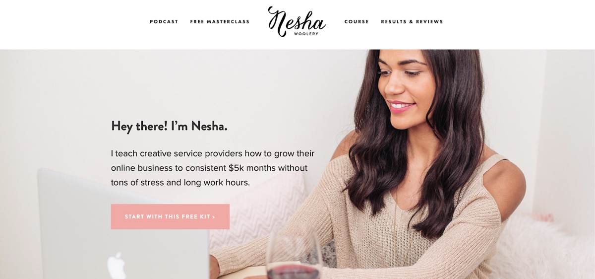 Nesha Woolery’s website