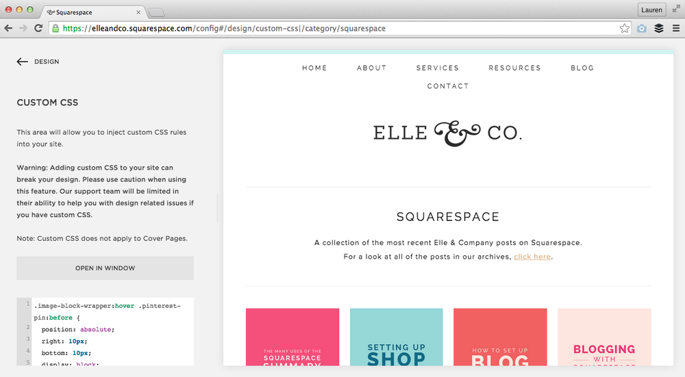 It is easy and straightforward to align content items neatly to each other if you use Squarespace
