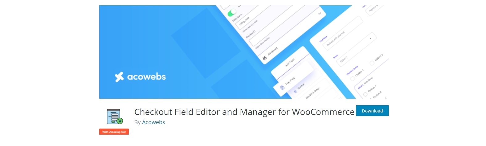 Checkout Field Editor and Manager by Acowebs