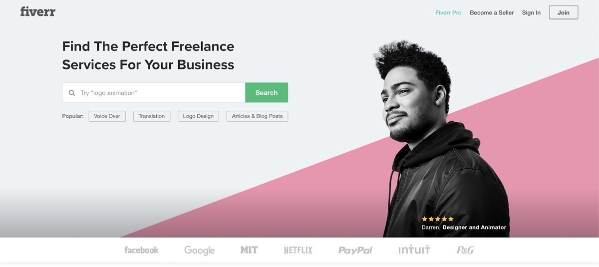 Fiverr, a great help for people who start their online businesses