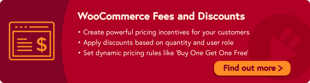 woocommerce fees and discounts