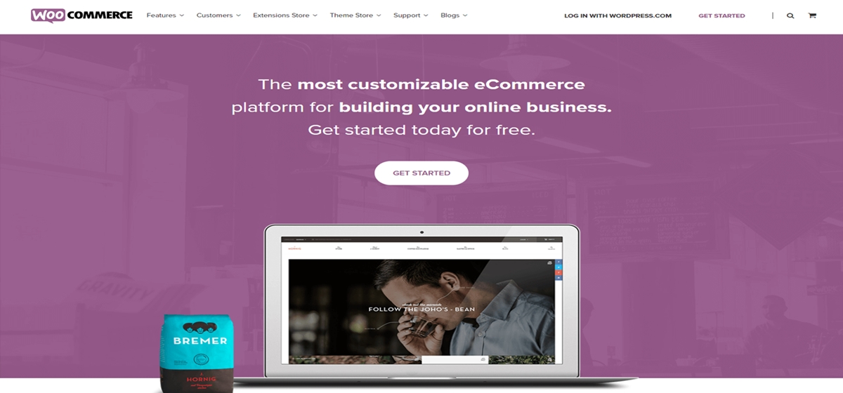 best online store builders: WooCommerce