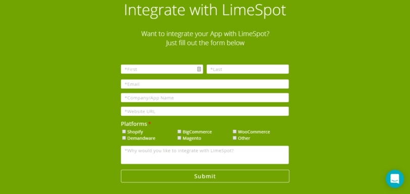 LimeSpot Personalizer integrations